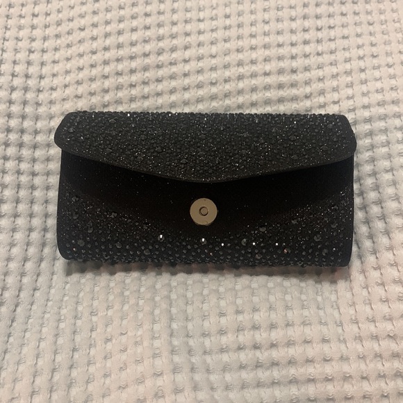 Black rhinestone clutch - Picture 5 of 5
